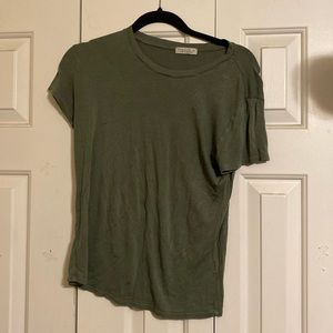 Green shirt